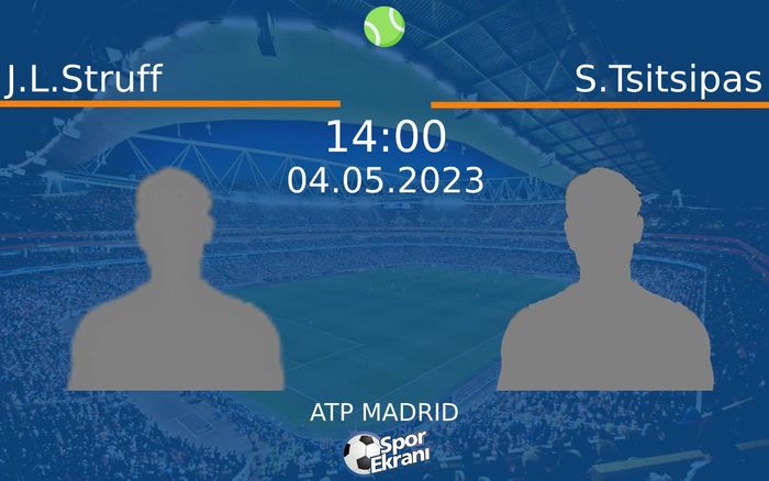 04 Mayıs 2023 J.L.Struff vs S.Tsitsipas maçı Hangi Kanalda Saat Kaçta Yayınlanacak? 04 Mayıs 2023 J.L.Struff vs S.Tsitsipas maçı Hangi Kanalda Saat Kaçta Yayınlanacak?