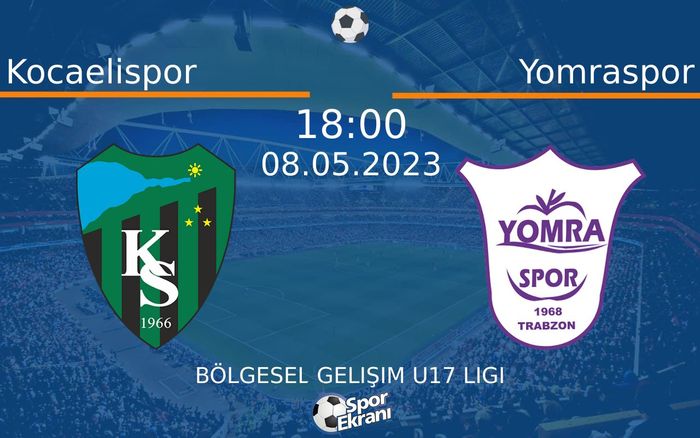 08 Mayıs 2023 Kocaelispor vs Yomraspor maçı Hangi Kanalda Saat Kaçta Yayınlanacak? 08 Mayıs 2023 Kocaelispor vs Yomraspor maçı Hangi Kanalda Saat Kaçta Yayınlanacak?