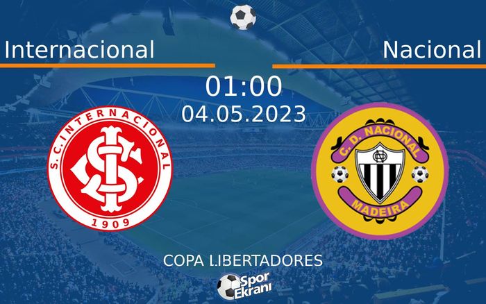 04 Mayıs 2023 Internacional vs Nacional maçı Hangi Kanalda Saat Kaçta Yayınlanacak? 04 Mayıs 2023 Internacional vs Nacional maçı Hangi Kanalda Saat Kaçta Yayınlanacak?