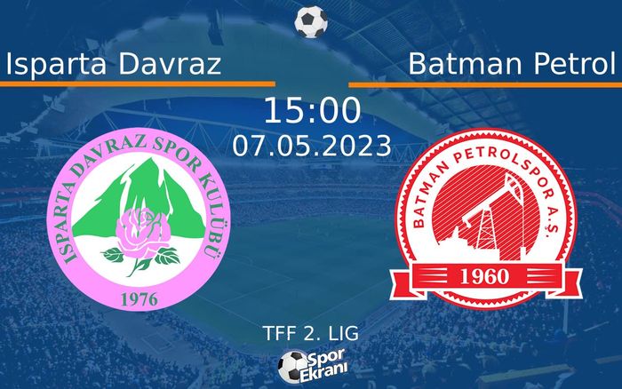 07 Mayıs 2023 Isparta Davraz vs Batman Petrol maçı Hangi Kanalda Saat Kaçta Yayınlanacak? 07 Mayıs 2023 Isparta Davraz vs Batman Petrol maçı Hangi Kanalda Saat Kaçta Yayınlanacak?