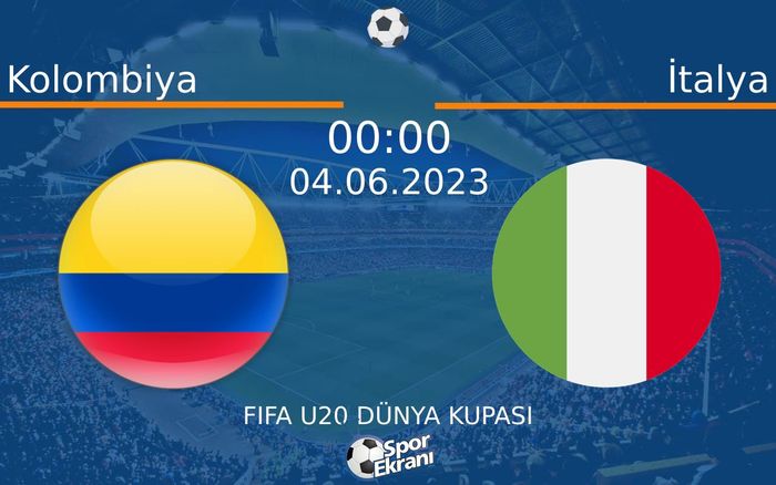 04 Haziran 2023 Kolombiya vs İtalya maçı Hangi Kanalda Saat Kaçta Yayınlanacak? 04 Haziran 2023 Kolombiya vs İtalya maçı Hangi Kanalda Saat Kaçta Yayınlanacak?