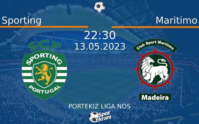 13 Mayıs 2023 Sporting vs Maritimo maçı Hangi Kanalda Saat Kaçta Yayınlanacak? 13 Mayıs 2023 Sporting vs Maritimo maçı Hangi Kanalda Saat Kaçta Yayınlanacak?