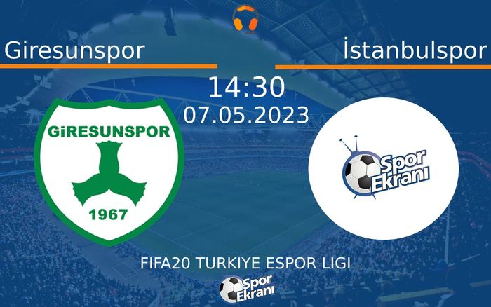 07 Mayıs 2023 Giresunspor vs İstanbulspor maçı Hangi Kanalda Saat Kaçta Yayınlanacak? 07 Mayıs 2023 Giresunspor vs İstanbulspor maçı Hangi Kanalda Saat Kaçta Yayınlanacak?