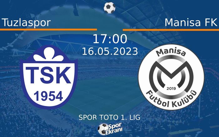 16 Mayıs 2023 Tuzlaspor vs Manisa FK maçı Hangi Kanalda Saat Kaçta Yayınlanacak? 16 Mayıs 2023 Tuzlaspor vs Manisa FK maçı Hangi Kanalda Saat Kaçta Yayınlanacak?