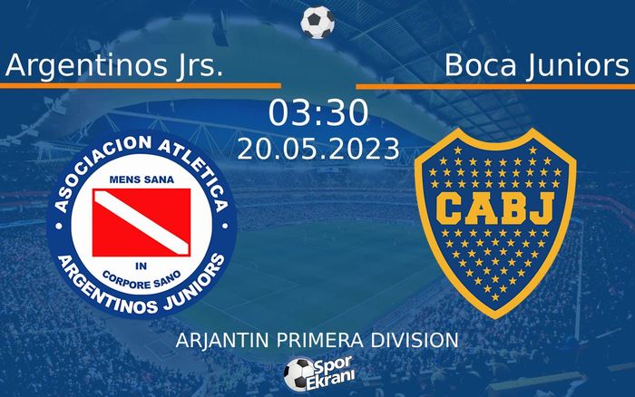 20 Mayıs 2023 Argentinos Jrs. vs Boca Juniors maçı Hangi Kanalda Saat Kaçta Yayınlanacak? 20 Mayıs 2023 Argentinos Jrs. vs Boca Juniors maçı Hangi Kanalda Saat Kaçta Yayınlanacak?