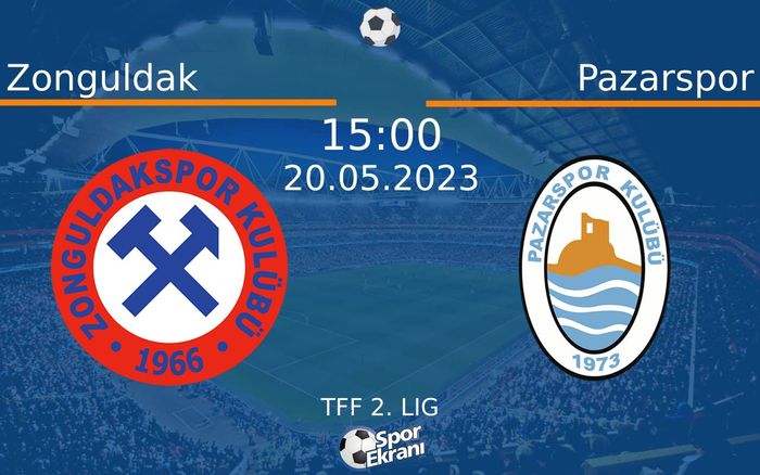 20 Mayıs 2023 Zonguldak vs Pazarspor maçı Hangi Kanalda Saat Kaçta Yayınlanacak? 20 Mayıs 2023 Zonguldak vs Pazarspor maçı Hangi Kanalda Saat Kaçta Yayınlanacak?
