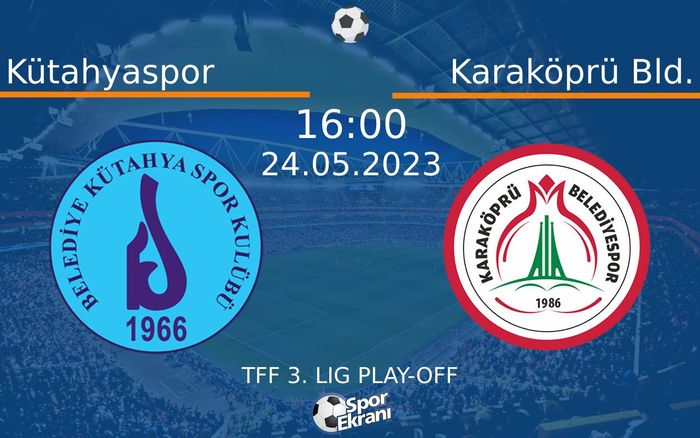 24 Mayıs 2023 Kütahyaspor vs Karaköprü Bld. maçı Hangi Kanalda Saat Kaçta Yayınlanacak? 24 Mayıs 2023 Kütahyaspor vs Karaköprü Bld. maçı Hangi Kanalda Saat Kaçta Yayınlanacak?
