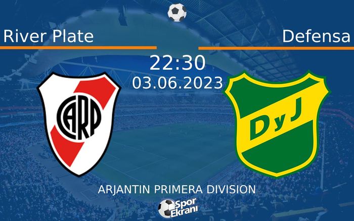 03 Haziran 2023 River Plate vs Defensa maçı Hangi Kanalda Saat Kaçta Yayınlanacak? 03 Haziran 2023 River Plate vs Defensa maçı Hangi Kanalda Saat Kaçta Yayınlanacak?