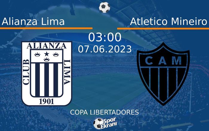 07 Haziran 2023 Alianza Lima vs Atletico Mineiro maçı Hangi Kanalda Saat Kaçta Yayınlanacak? 07 Haziran 2023 Alianza Lima vs Atletico Mineiro maçı Hangi Kanalda Saat Kaçta Yayınlanacak?