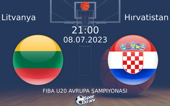 08 Temmuz 2023 Litvanya vs Hırvatistan maçı Hangi Kanalda Saat Kaçta Yayınlanacak? 08 Temmuz 2023 Litvanya vs Hırvatistan maçı Hangi Kanalda Saat Kaçta Yayınlanacak?