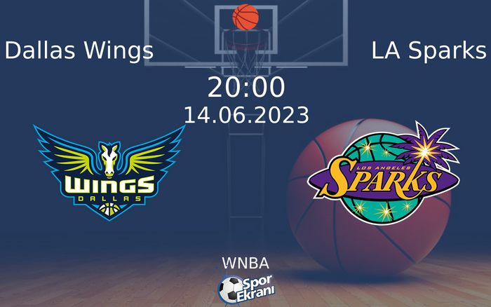 14 Haziran 2023 Dallas Wings vs LA Sparks maçı Hangi Kanalda Saat Kaçta Yayınlanacak? 14 Haziran 2023 Dallas Wings vs LA Sparks maçı Hangi Kanalda Saat Kaçta Yayınlanacak?