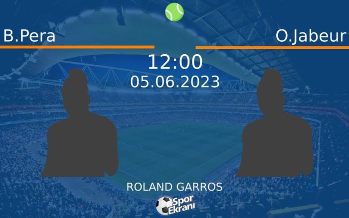 05 Haziran 2023 B.Pera vs O.Jabeur maçı Hangi Kanalda Saat Kaçta Yayınlanacak? 05 Haziran 2023 B.Pera vs O.Jabeur maçı Hangi Kanalda Saat Kaçta Yayınlanacak?