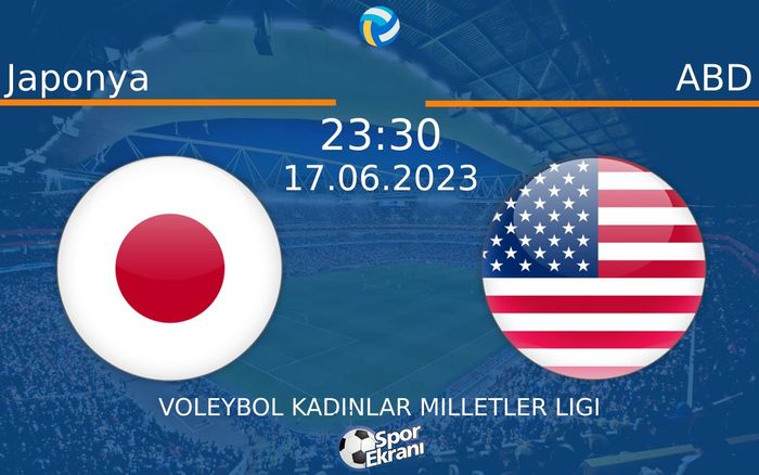 17 Haziran 2023 Japonya vs ABD maçı Hangi Kanalda Saat Kaçta Yayınlanacak? 17 Haziran 2023 Japonya vs ABD maçı Hangi Kanalda Saat Kaçta Yayınlanacak?