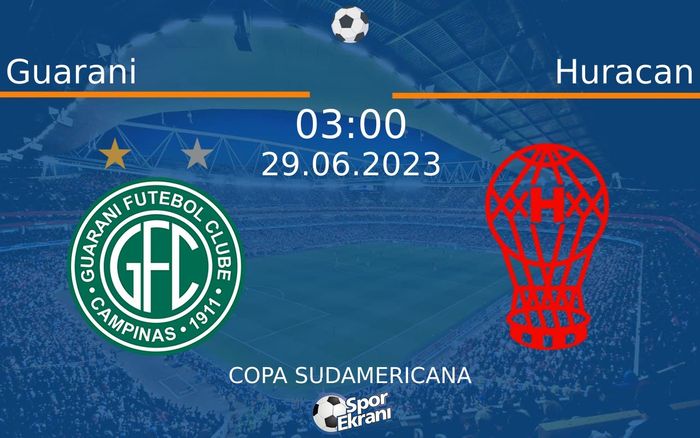 29 Haziran 2023 Guarani vs Huracan maçı Hangi Kanalda Saat Kaçta Yayınlanacak? 29 Haziran 2023 Guarani vs Huracan maçı Hangi Kanalda Saat Kaçta Yayınlanacak?