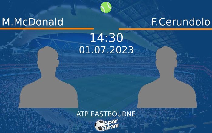 01 Temmuz 2023 M.McDonald vs F.Cerundolo maçı Hangi Kanalda Saat Kaçta Yayınlanacak? 01 Temmuz 2023 M.McDonald vs F.Cerundolo maçı Hangi Kanalda Saat Kaçta Yayınlanacak?