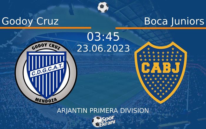 23 Haziran 2023 Godoy Cruz vs Boca Juniors maçı Hangi Kanalda Saat Kaçta Yayınlanacak? 23 Haziran 2023 Godoy Cruz vs Boca Juniors maçı Hangi Kanalda Saat Kaçta Yayınlanacak?