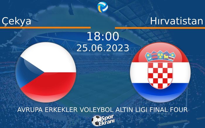 25 Haziran 2023 Çekya vs Hırvatistan maçı Hangi Kanalda Saat Kaçta Yayınlanacak? 25 Haziran 2023 Çekya vs Hırvatistan maçı Hangi Kanalda Saat Kaçta Yayınlanacak?