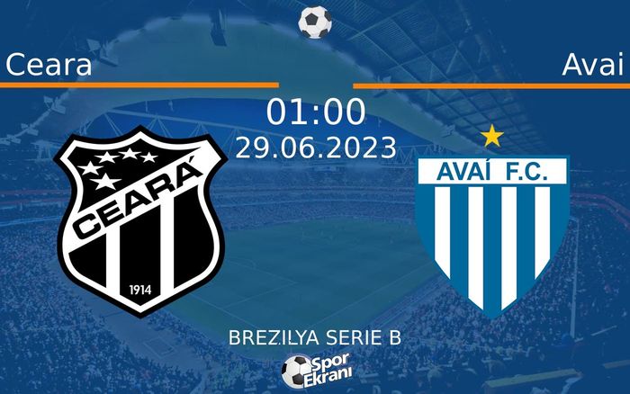 29 Haziran 2023 Ceara vs Avai maçı Hangi Kanalda Saat Kaçta Yayınlanacak? 29 Haziran 2023 Ceara vs Avai maçı Hangi Kanalda Saat Kaçta Yayınlanacak?