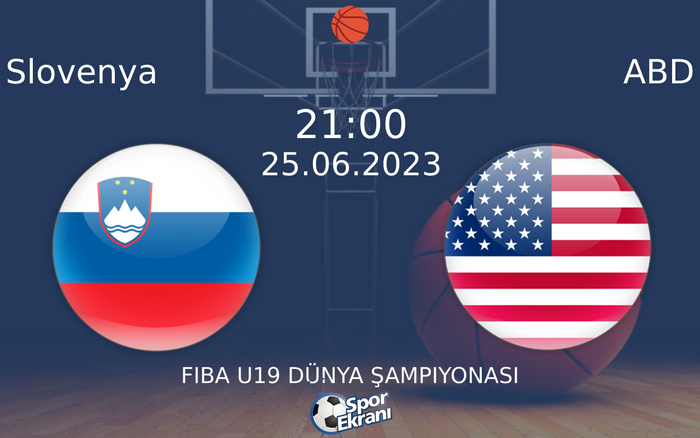 25 Haziran 2023 Slovenya vs ABD maçı Hangi Kanalda Saat Kaçta Yayınlanacak? 25 Haziran 2023 Slovenya vs ABD maçı Hangi Kanalda Saat Kaçta Yayınlanacak?