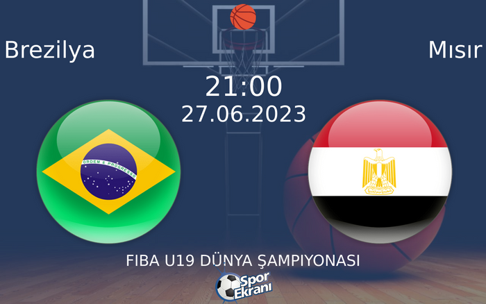 27 Haziran 2023 Brezilya vs Mısır maçı Hangi Kanalda Saat Kaçta Yayınlanacak? 27 Haziran 2023 Brezilya vs Mısır maçı Hangi Kanalda Saat Kaçta Yayınlanacak?