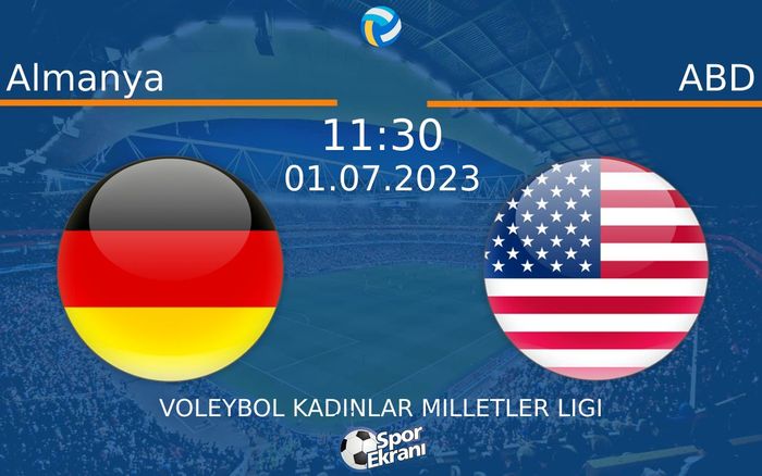 01 Temmuz 2023 Almanya vs ABD maçı Hangi Kanalda Saat Kaçta Yayınlanacak? 01 Temmuz 2023 Almanya vs ABD maçı Hangi Kanalda Saat Kaçta Yayınlanacak?