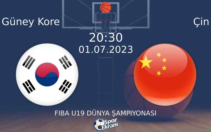 01 Temmuz 2023 Güney Kore vs Çin maçı Hangi Kanalda Saat Kaçta Yayınlanacak? 01 Temmuz 2023 Güney Kore vs Çin maçı Hangi Kanalda Saat Kaçta Yayınlanacak?