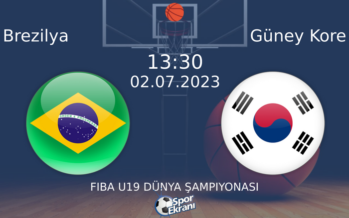 02 Temmuz 2023 Brezilya vs Güney Kore maçı Hangi Kanalda Saat Kaçta Yayınlanacak? 02 Temmuz 2023 Brezilya vs Güney Kore maçı Hangi Kanalda Saat Kaçta Yayınlanacak?