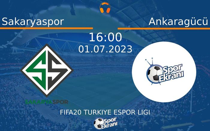 01 Temmuz 2023 Sakaryaspor vs Ankaragücü maçı Hangi Kanalda Saat Kaçta Yayınlanacak? 01 Temmuz 2023 Sakaryaspor vs Ankaragücü maçı Hangi Kanalda Saat Kaçta Yayınlanacak?