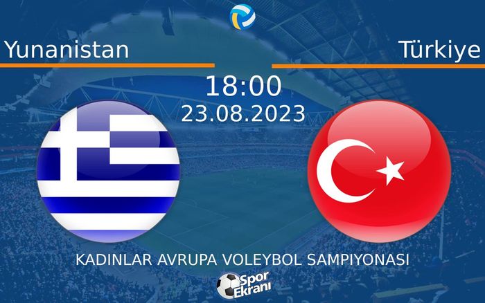 23 Ağustos 2023 Yunanistan vs Türkiye maçı Hangi Kanalda Saat Kaçta Yayınlanacak? 23 Ağustos 2023 Yunanistan vs Türkiye maçı Hangi Kanalda Saat Kaçta Yayınlanacak?