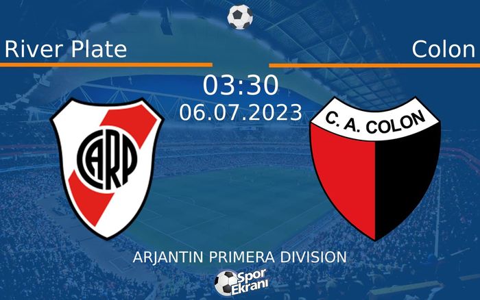 06 Temmuz 2023 River Plate vs Colon maçı Hangi Kanalda Saat Kaçta Yayınlanacak? 06 Temmuz 2023 River Plate vs Colon maçı Hangi Kanalda Saat Kaçta Yayınlanacak?