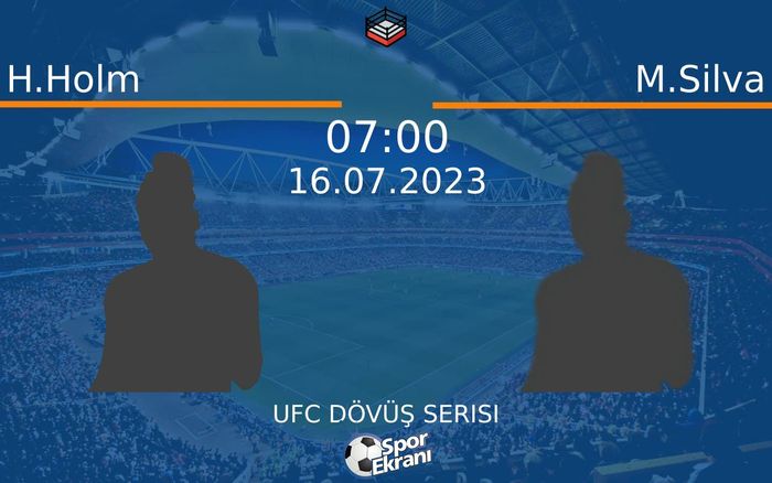 16 Temmuz 2023 H.Holm vs M.Silva maçı Hangi Kanalda Saat Kaçta Yayınlanacak? 16 Temmuz 2023 H.Holm vs M.Silva maçı Hangi Kanalda Saat Kaçta Yayınlanacak?