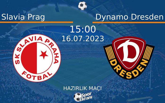 16 Temmuz 2023 Slavia Prag vs Dynamo Dresden maçı Hangi Kanalda Saat Kaçta Yayınlanacak? 16 Temmuz 2023 Slavia Prag vs Dynamo Dresden maçı Hangi Kanalda Saat Kaçta Yayınlanacak?