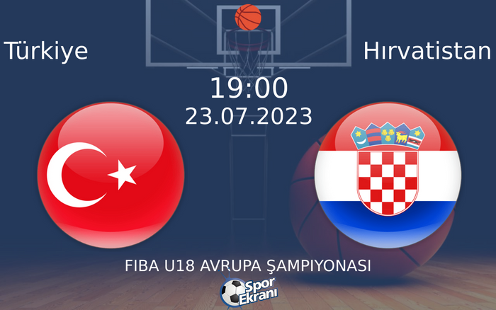 23 Temmuz 2023 Türkiye vs Hırvatistan maçı Hangi Kanalda Saat Kaçta Yayınlanacak? 23 Temmuz 2023 Türkiye vs Hırvatistan maçı Hangi Kanalda Saat Kaçta Yayınlanacak?