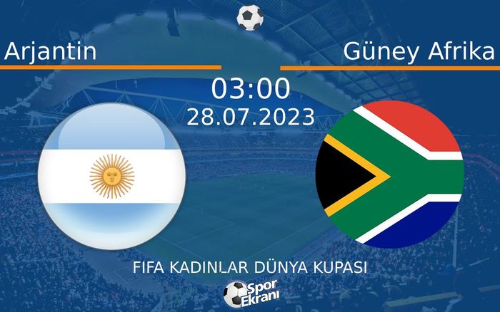 28 Temmuz 2023 Arjantin vs Güney Afrika maçı Hangi Kanalda Saat Kaçta Yayınlanacak? 28 Temmuz 2023 Arjantin vs Güney Afrika maçı Hangi Kanalda Saat Kaçta Yayınlanacak?