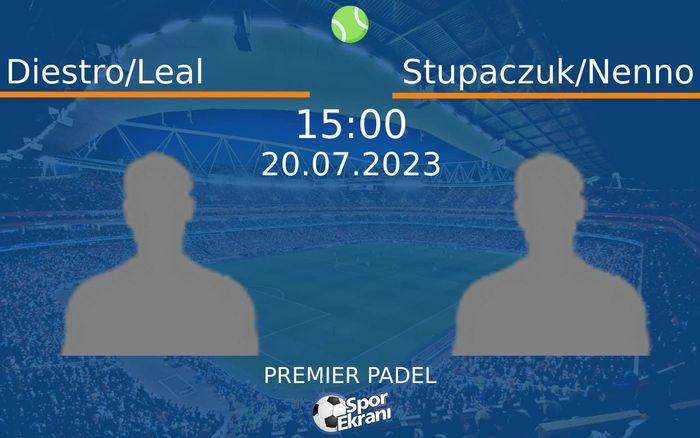 20 Temmuz 2023 Diestro/Leal vs Stupaczuk/Nenno maçı Hangi Kanalda Saat Kaçta Yayınlanacak? 20 Temmuz 2023 Diestro/Leal vs Stupaczuk/Nenno maçı Hangi Kanalda Saat Kaçta Yayınlanacak?