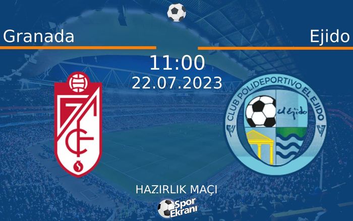 22 Temmuz 2023 Granada vs Ejido maçı Hangi Kanalda Saat Kaçta Yayınlanacak? 22 Temmuz 2023 Granada vs Ejido maçı Hangi Kanalda Saat Kaçta Yayınlanacak?