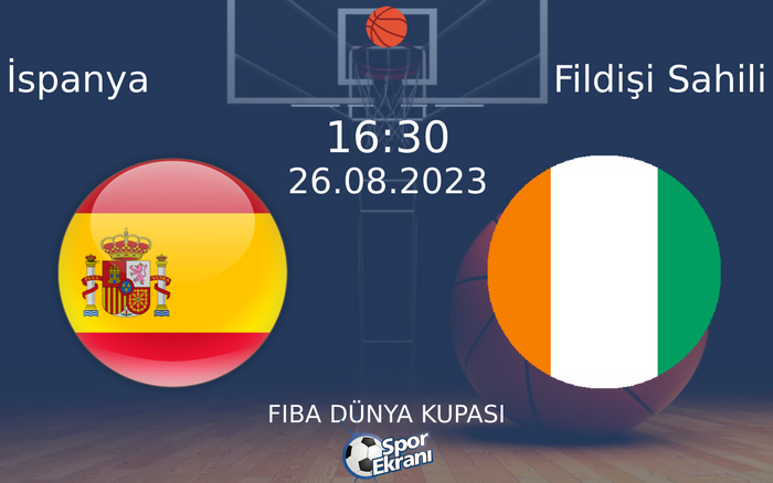 26 Ağustos 2023 İspanya vs Fildişi Sahili maçı Hangi Kanalda Saat Kaçta Yayınlanacak? 26 Ağustos 2023 İspanya vs Fildişi Sahili maçı Hangi Kanalda Saat Kaçta Yayınlanacak?