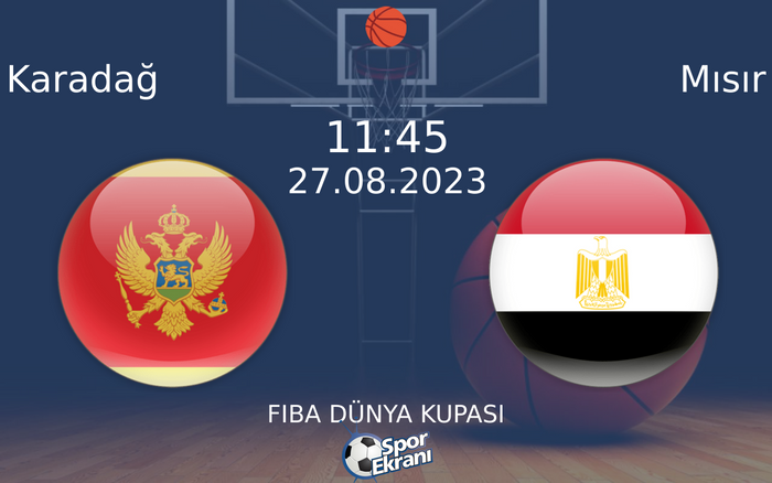 27 Ağustos 2023 Karadağ vs Mısır maçı Hangi Kanalda Saat Kaçta Yayınlanacak? 27 Ağustos 2023 Karadağ vs Mısır maçı Hangi Kanalda Saat Kaçta Yayınlanacak?