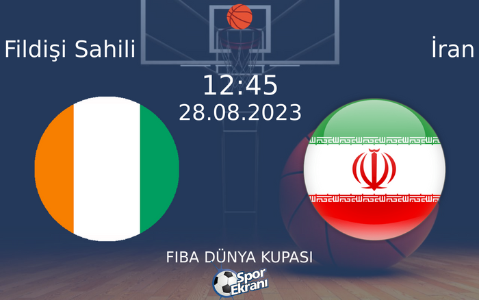 28 Ağustos 2023 Fildişi Sahili vs İran maçı Hangi Kanalda Saat Kaçta Yayınlanacak? 28 Ağustos 2023 Fildişi Sahili vs İran maçı Hangi Kanalda Saat Kaçta Yayınlanacak?