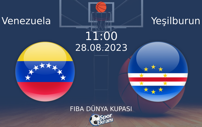 28 Ağustos 2023 Venezuela vs Yeşilburun maçı Hangi Kanalda Saat Kaçta Yayınlanacak? 28 Ağustos 2023 Venezuela vs Yeşilburun maçı Hangi Kanalda Saat Kaçta Yayınlanacak?