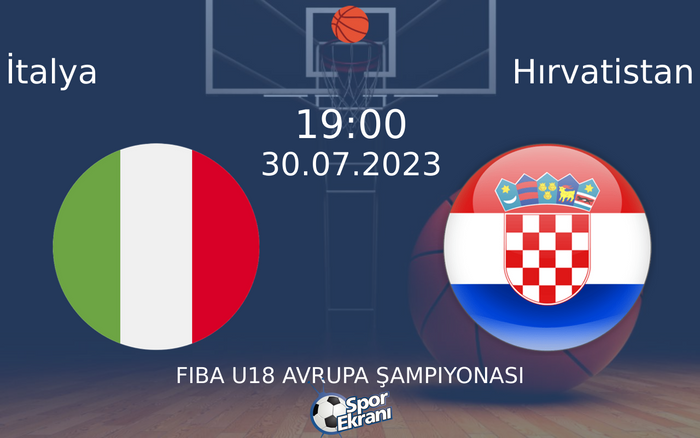 30 Temmuz 2023 İtalya vs Hırvatistan maçı Hangi Kanalda Saat Kaçta Yayınlanacak? 30 Temmuz 2023 İtalya vs Hırvatistan maçı Hangi Kanalda Saat Kaçta Yayınlanacak?