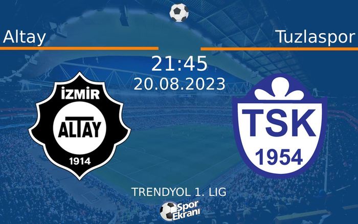 20 Ağustos 2023 Altay vs Tuzlaspor maçı Hangi Kanalda Saat Kaçta Yayınlanacak?