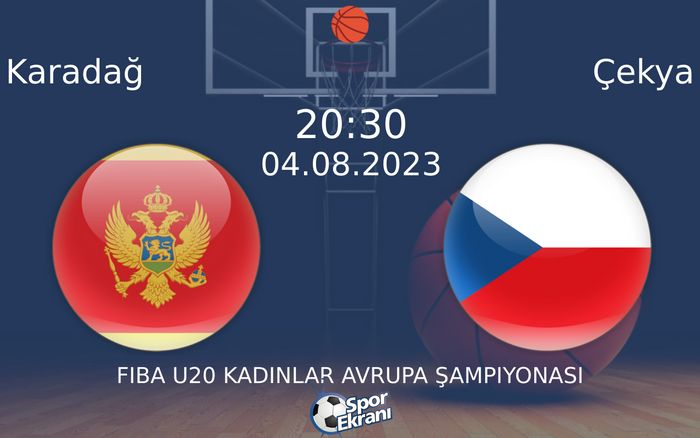 04 Ağustos 2023 Karadağ vs Çekya maçı Hangi Kanalda Saat Kaçta Yayınlanacak? 04 Ağustos 2023 Karadağ vs Çekya maçı Hangi Kanalda Saat Kaçta Yayınlanacak?