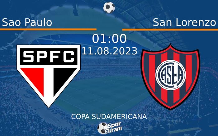 11 Ağustos 2023 Sao Paulo vs San Lorenzo maçı Hangi Kanalda Saat Kaçta Yayınlanacak? 11 Ağustos 2023 Sao Paulo vs San Lorenzo maçı Hangi Kanalda Saat Kaçta Yayınlanacak?