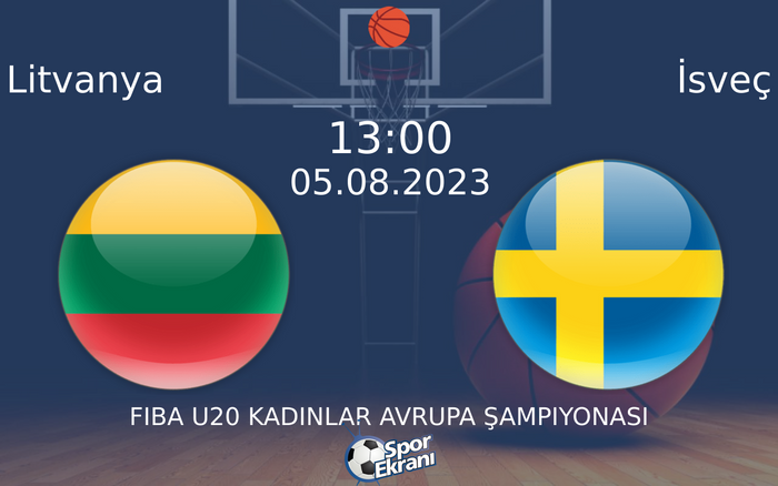 05 Ağustos 2023 Litvanya vs İsveç maçı Hangi Kanalda Saat Kaçta Yayınlanacak? 05 Ağustos 2023 Litvanya vs İsveç maçı Hangi Kanalda Saat Kaçta Yayınlanacak?
