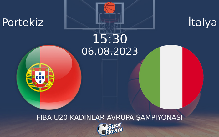 06 Ağustos 2023 Portekiz vs İtalya maçı Hangi Kanalda Saat Kaçta Yayınlanacak? 06 Ağustos 2023 Portekiz vs İtalya maçı Hangi Kanalda Saat Kaçta Yayınlanacak?