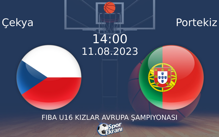 11 Ağustos 2023 Çekya vs Portekiz maçı Hangi Kanalda Saat Kaçta Yayınlanacak? 11 Ağustos 2023 Çekya vs Portekiz maçı Hangi Kanalda Saat Kaçta Yayınlanacak?