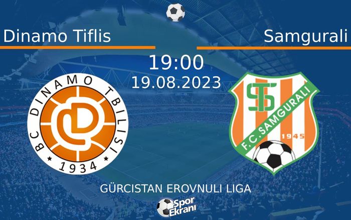 19 Ağustos 2023 Dinamo Tiflis vs Samgurali maçı Hangi Kanalda Saat Kaçta Yayınlanacak?