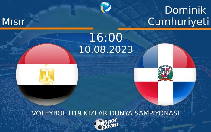 10 Ağustos 2023 Mısır vs Dominik Cumhuriyeti maçı Hangi Kanalda Saat Kaçta Yayınlanacak? 10 Ağustos 2023 Mısır vs Dominik Cumhuriyeti maçı Hangi Kanalda Saat Kaçta Yayınlanacak?