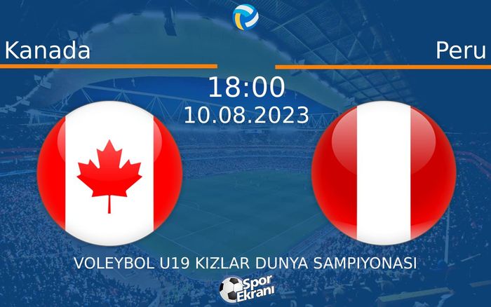 10 Ağustos 2023 Kanada vs Peru maçı Hangi Kanalda Saat Kaçta Yayınlanacak? 10 Ağustos 2023 Kanada vs Peru maçı Hangi Kanalda Saat Kaçta Yayınlanacak?